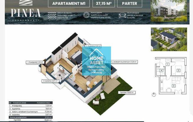 Ekskluzywne apartamenty na Wyspie Sobieszewskiej