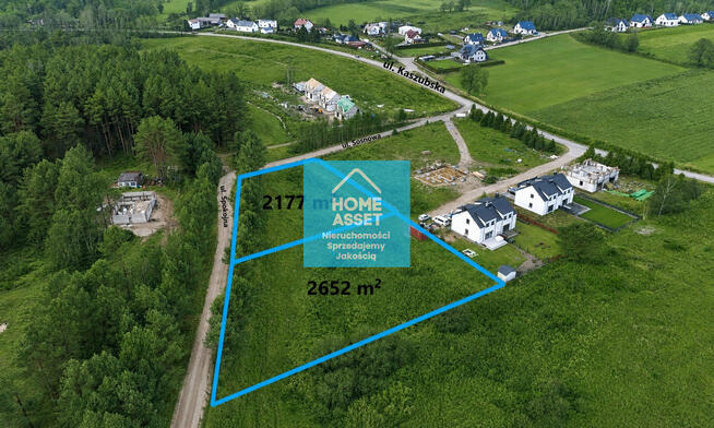 Działka budowlana 2177 m² – Domatówko, gm. Puck