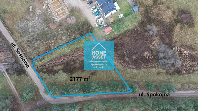 Działka budowlana 2177 m² – Domatówko, gm. Puck
