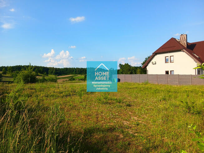 Miechucino • Działka pod dom na Kaszubach 1866m2