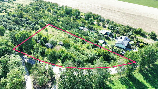 Działka 3 797 m² -Brzostowo, gm. Miasteczko Kraj.