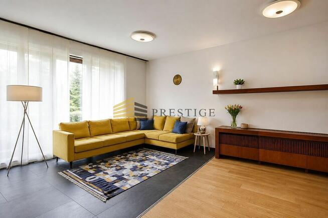 Apartament 125m2 z ogródkiem Wilanów