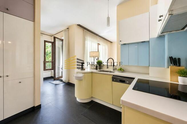Apartament 125m2 z ogródkiem Wilanów