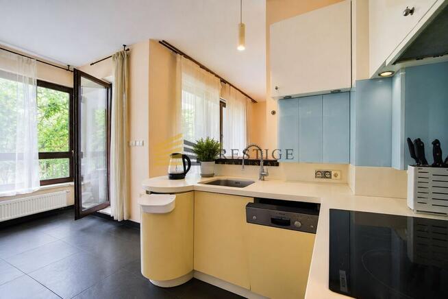 Apartament 125m2 z ogródkiem Wilanów