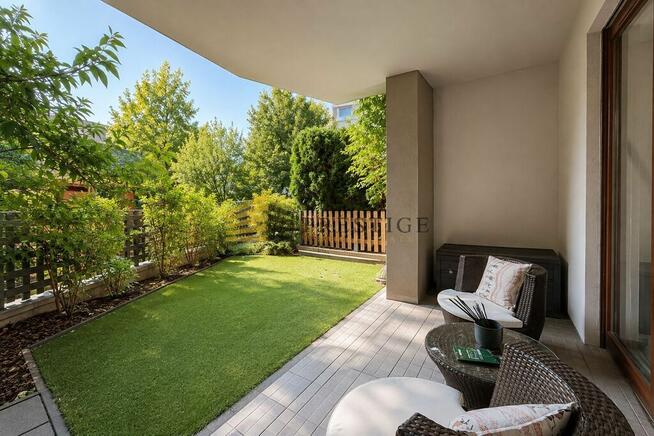 Apartament 125m2 z ogródkiem Wilanów