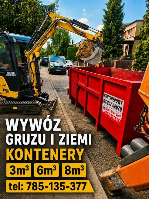 Wywóz gruzu, ziemi, gliny, gałęzi, BIO