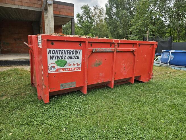 Wywóz gruzu kontenery 3m3 6m3 8m3