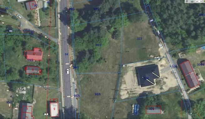 Działka pod 2 domy, 1,4 km od Zalewu Klików – WZ w toku