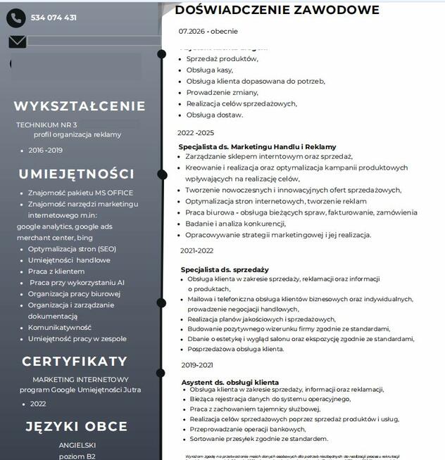 SZUKAM ZDALNIE - biuro, marketing, sklep int, sprzedaż, obsł
