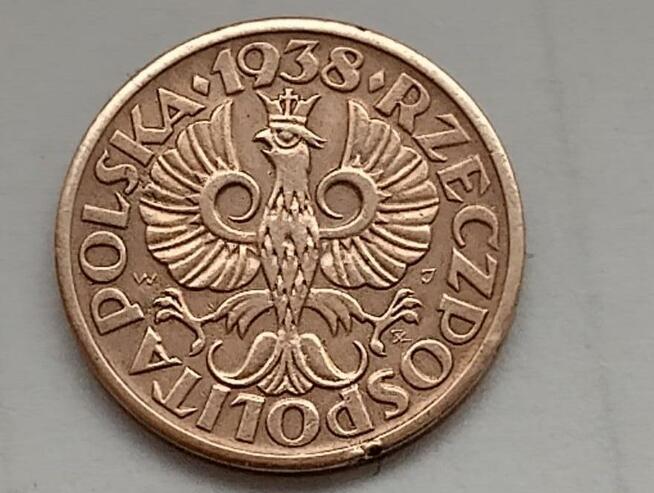 Moneta II RP 1 grosz 1938