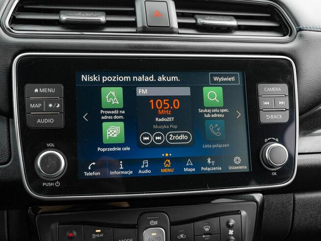 Nissan Leaf DW6WV95#40kWh N-Connecta Podgrz.f K.cofania Salon PL VAT 23%