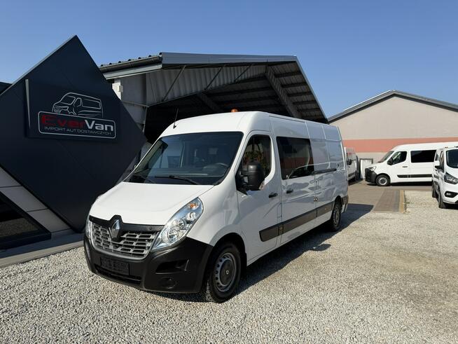 Renault Master max L3H2 brygadówka 5-osobowa  doka 150KM!