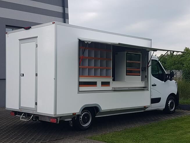Renault Master SKLEP BAR FOODTRUCK KONTENER NISKOPODŁOGOWY AUTSKLEP