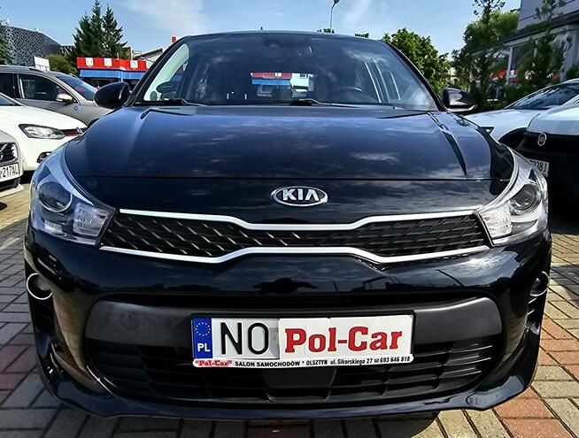 Kia Rio model 2018, grzane fotele i kierownica,radar, kontrola pasa, nawigacja