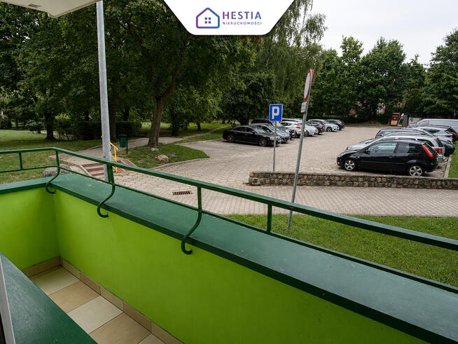 2 pokoje | Parter z balkonem | Idealne na biuro