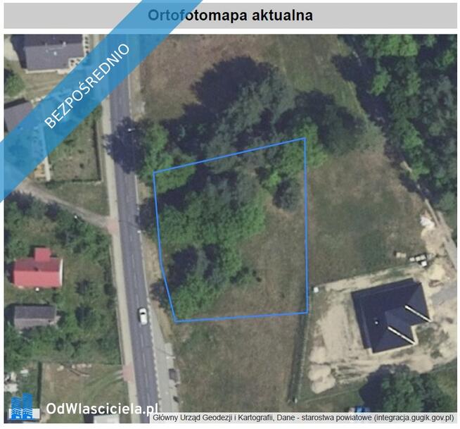 Działka pod 2 domy, 1,4 km od Zalewu Klików – WZ w toku, blisko Iłowej
