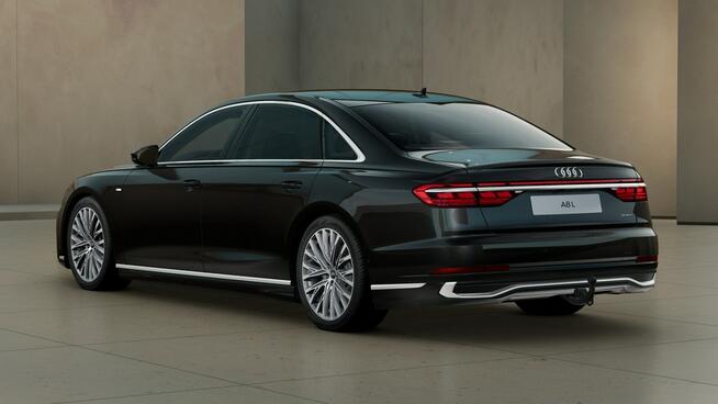 Audi A8 Lang_OśSkrętna_Masaże_Wentylacja_HeadUp_Panorama_B&O_Webasto_Dociągi_