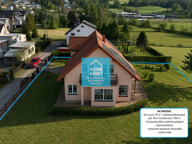 Dom na Kaszubach | 197 m² | Garaż | Duży potencjał