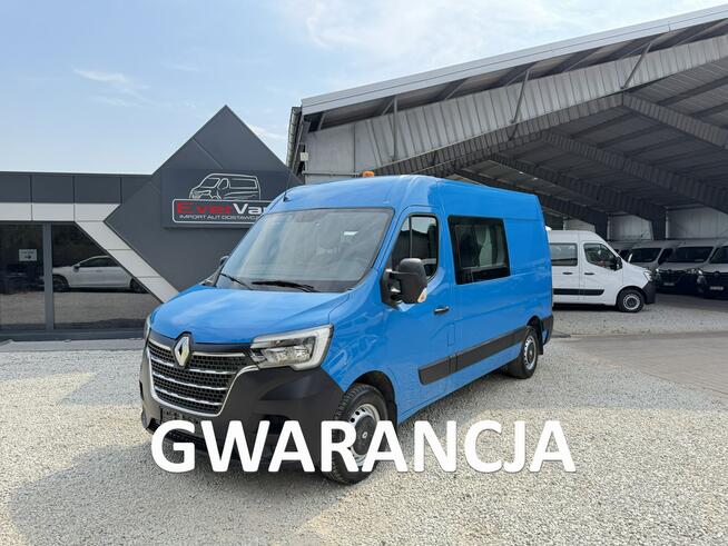 Renault Master L2H2 średniak 7-osobowy lift brygadówka doka 150KM