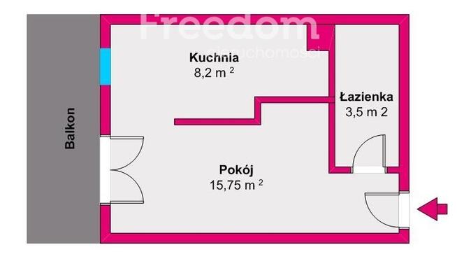 Komfortowa kawalerka na osiedlu Architektów