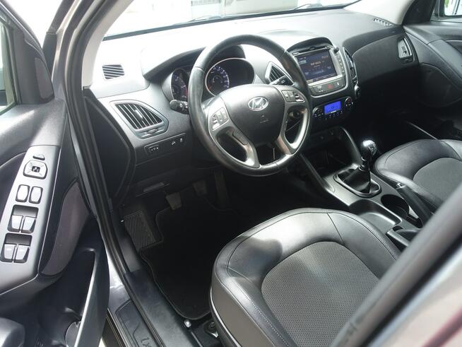 Hyundai ix35 1,6i Navi Ledy Klimatronik Półskóra rej2015 1.Właściciel VIP Gwarancja