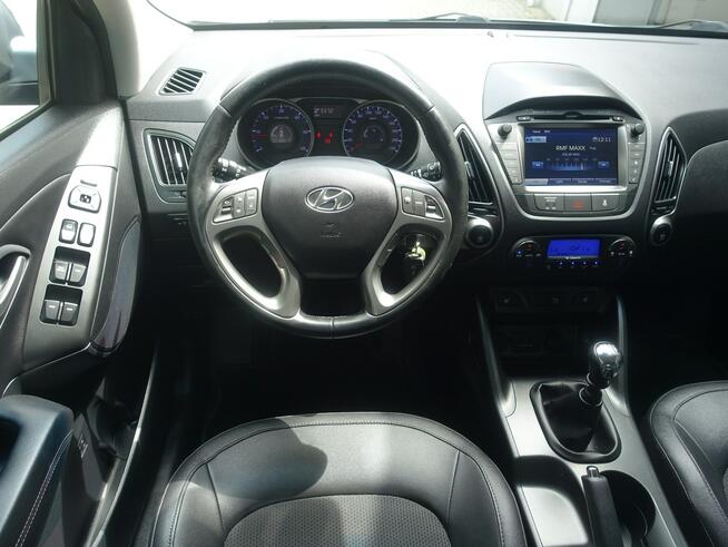 Hyundai ix35 1,6i Navi Ledy Klimatronik Półskóra rej2015 1.Właściciel VIP Gwarancja