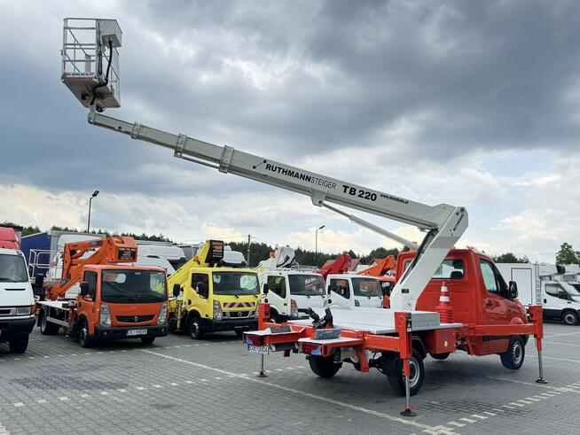 Mercedes Sprinter Cesja Leasingu Podnośnik Koszowy 22m RUTHMANN TB 220 Zwyżka P7