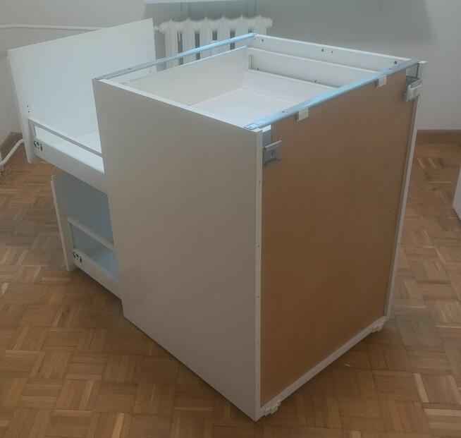 Szafka kuchenna IKEA z trzema szufladami biała