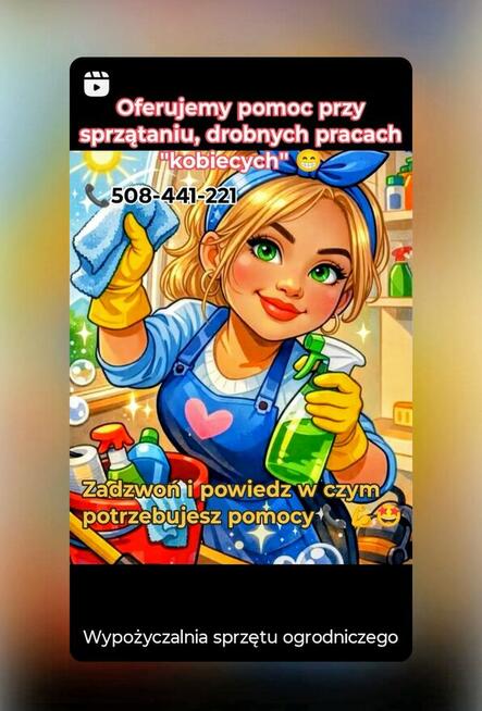 Wypożyczalnia sprzętu ogrodniczego wiertnica rębak kosiarka