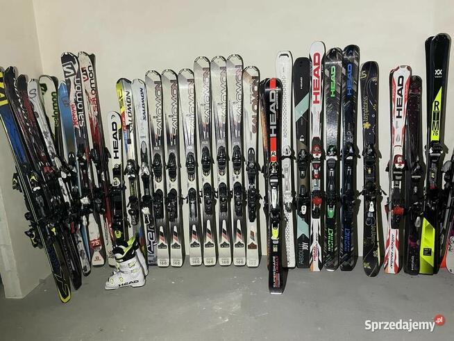 Narty head K2 volki nordica salomon hurt okazja 150 par