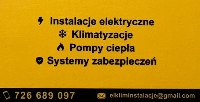 Elklim instalacje KLIMATYZACJE pompy ciepła