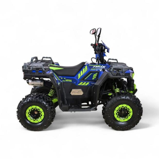 ASIX Inny Quad ATV 125cc ASIX GRIZZLY Automat 8 cali LED Licznik LCD Hak