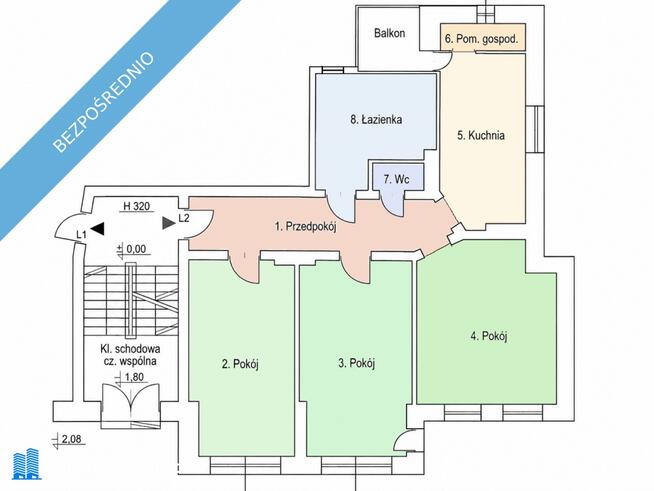 Wyjątkowe 108 m² na Tarninowie - 89 m² mieszkanie + 20 m² piwnice | Kamienica po kompleksowej mode