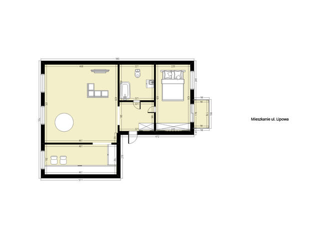 Wyjątkowy apartament na wynajem! - z balkonem