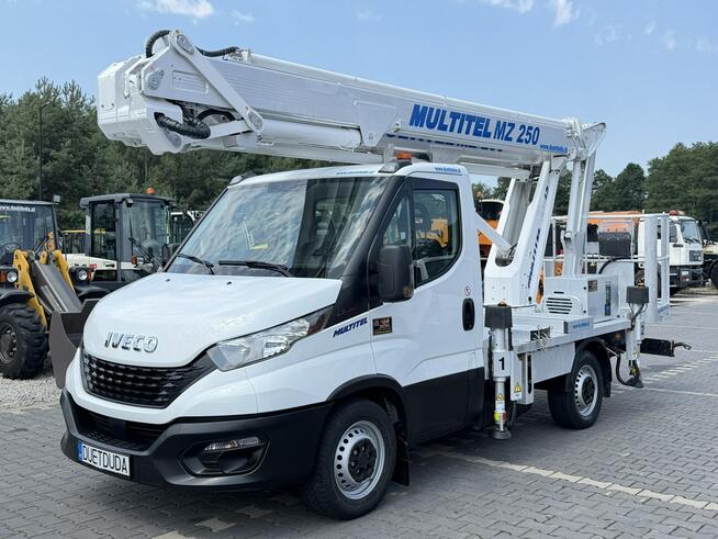 Iveco Daily 35S14 Podnośnik Koszowy Multitel MZ 250 Zwyżka UDT MX Versalift Ruthmann P7
