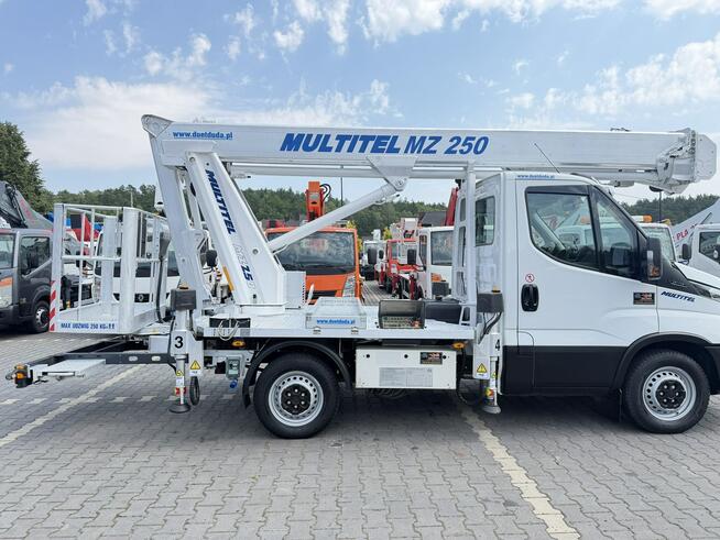 Iveco Daily 35S14 Podnośnik Koszowy Multitel MZ 250 Zwyżka UDT MX Versalift Ruthmann P7