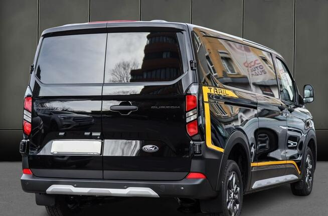 Ford Transit Custom 150KM L2 Trail Matrix LED Super Cena Hak Skóra Kamera 360