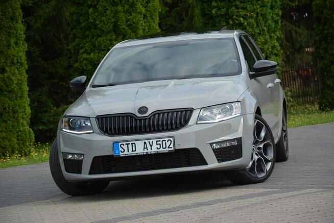 Škoda Octavia VRS Panorama Radar ACC Duża Navi Kamera Bi-Xenon Ledy Skóry Parkt Aso