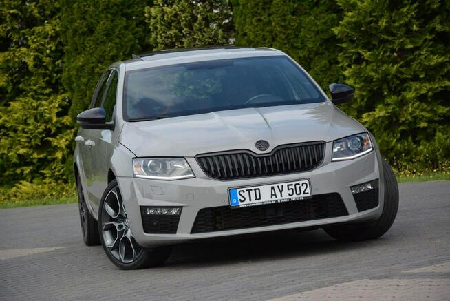 Škoda Octavia VRS Panorama Radar ACC Duża Navi Kamera Bi-Xenon Ledy Skóry Parkt Aso