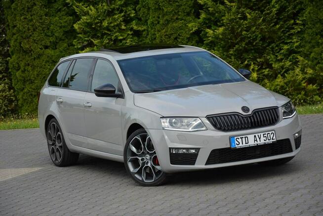 Škoda Octavia VRS Panorama Radar ACC Duża Navi Kamera Bi-Xenon Ledy Skóry Parkt Aso