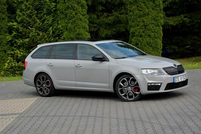 Škoda Octavia VRS Panorama Radar ACC Duża Navi Kamera Bi-Xenon Ledy Skóry Parkt Aso
