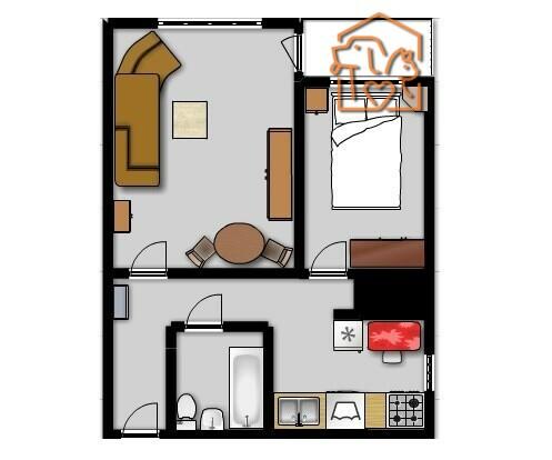 2 pokoje pet-friendly | balkon, MP | Dragonów 2