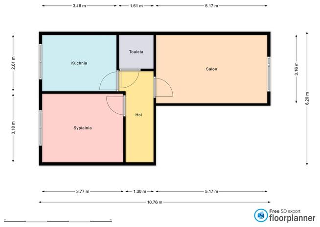 Czeladź, Tuwima | 2 pokoje 47 m², balkon, piwnica