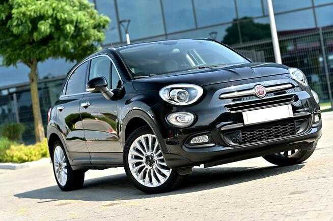 Fiat 500x 1,6 Benzyna 110Km Pół Skóra Navi Klimatronik Parktronik Serwis