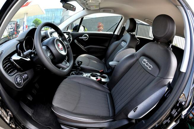 Fiat 500x 1,6 Benzyna 110Km Pół Skóra Navi Klimatronik Parktronik Serwis