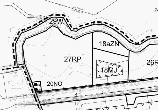 Działka budowlana 2200m² przy rzece | Tanowo