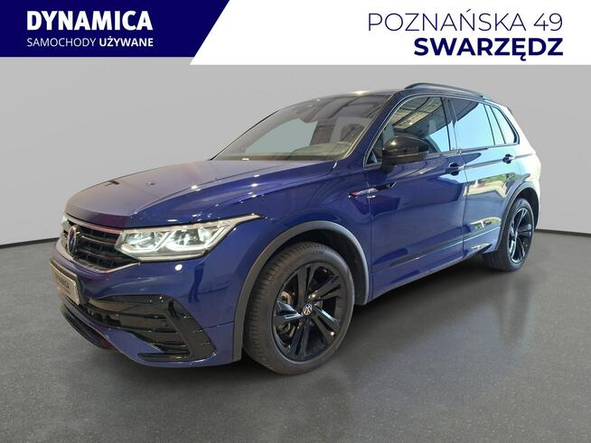 Volkswagen Tiguan VAT 23% R-line 2.0TDI 200KM DSG 4motion 2022 r., salon PL