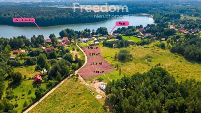 Działka blisko jeziora z warunkami zabudowy