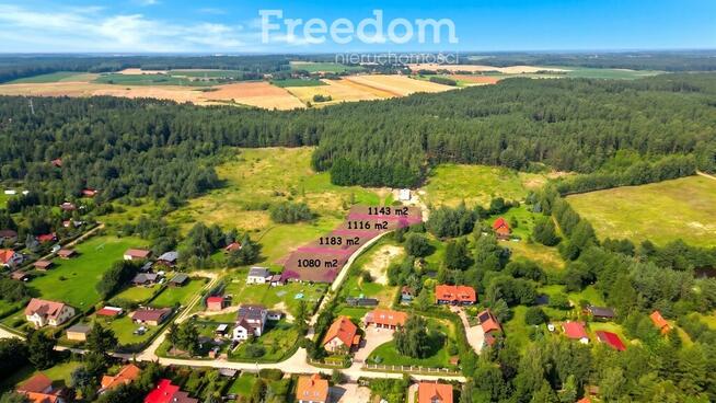 Działka blisko jeziora z warunkami zabudowy