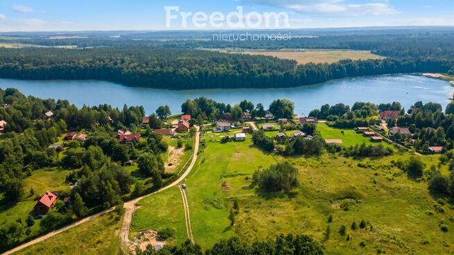Działka blisko jeziora z warunkami zabudowy